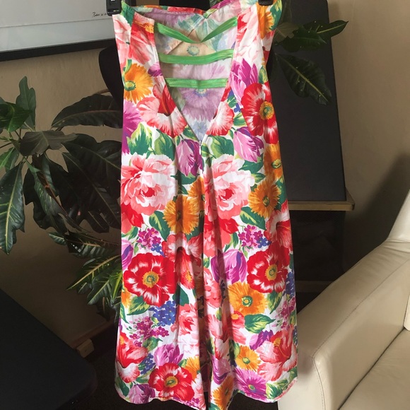 Dolce and Gabbana vintage floral strapless dress - Picture 5 of 11